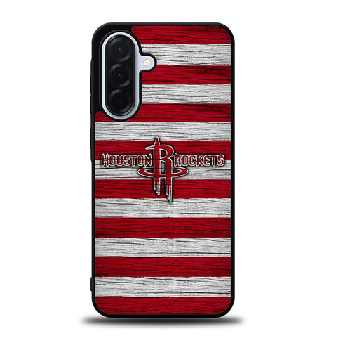 Houston Rockets Wooden Pattern Samsung Galaxy A36 5G Case