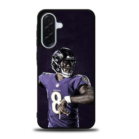 Lamar Jackson Baltimore Ravens 01 Samsung Galaxy A36 5G Case
