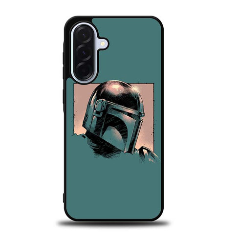 Mandalorian Helmet Samsung Galaxy A36 5G Case