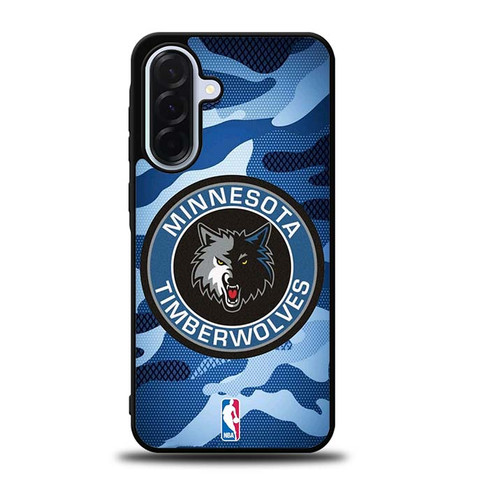 Minnesota Timberwolves Camo Samsung Galaxy A36 5G Case