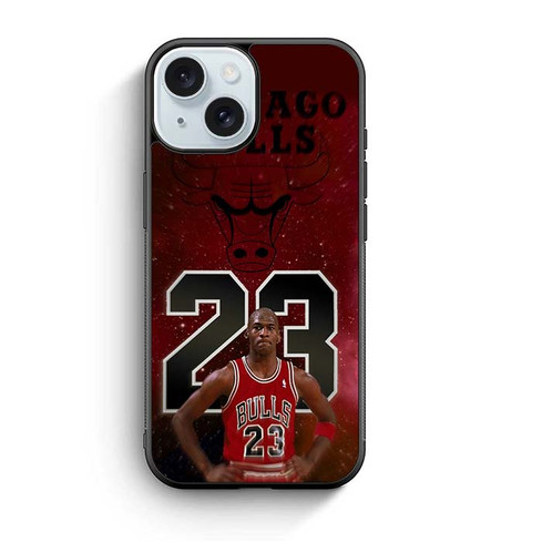 Chicago Bulls Michael Jordan 23 iPhone 15 Case