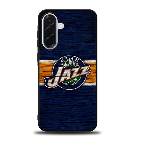 Utah Jazz Wooden Pattern Samsung Galaxy A36 5G Case
