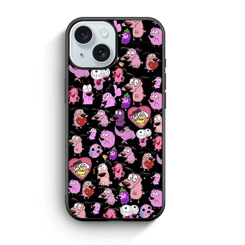Courage the Cowardly Dog iPhone 15 Case