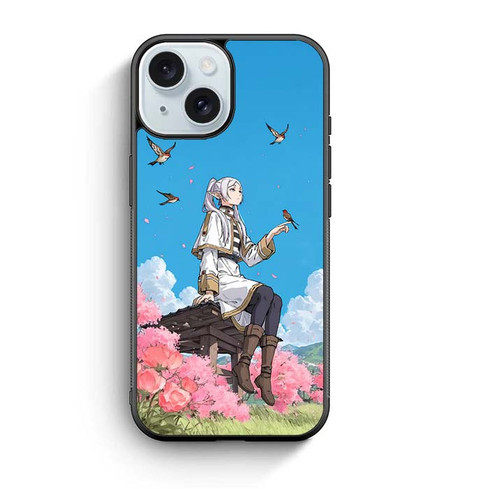 Frieren After The End Anime 02 iPhone 15 Case