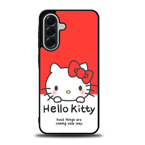 Hello Kitty Quotes Samsung Galaxy A56 5G Case