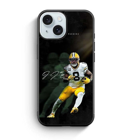 Josh Jacobs Green Bay Packers iPhone 15 Case