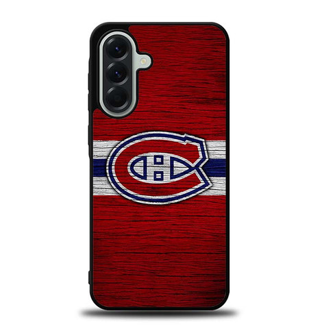 Montreal Canadiens Wooden Pattern Samsung Galaxy A56 5G Case