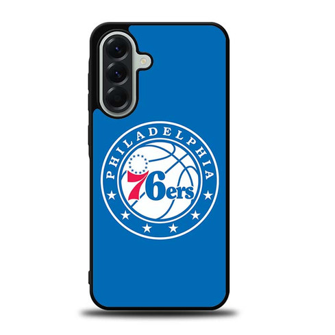 Philadelphia 76ers in Blue Samsung Galaxy A56 5G Case