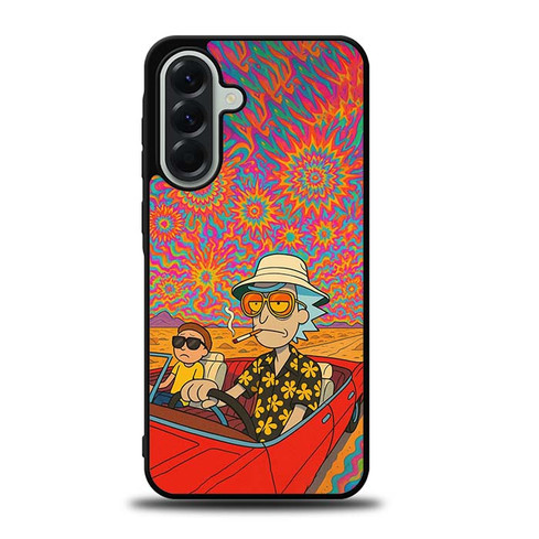 Rick and Morty Psychedelic Vibe Samsung Galaxy A56 5G Case