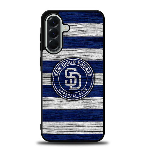 San Diego Padres Wooden Pattern Samsung Galaxy A56 5G Case