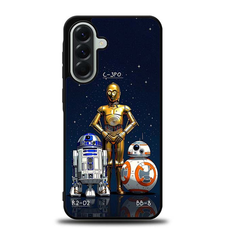 Star Wars Saga C-3PO R2-D2 BB-8 Samsung Galaxy A56 5G Case