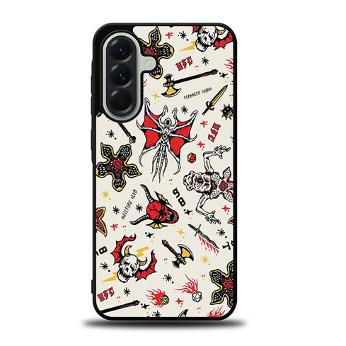 Stranger Things Hellfire Gothic Chaos 02 Samsung Galaxy A56 5G Case