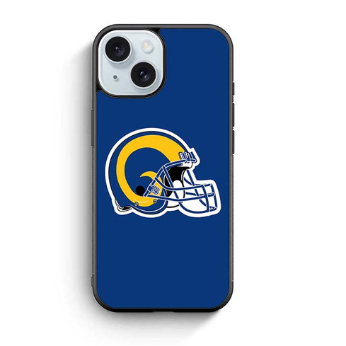 Los Angeles Rams Helmet 01 iPhone 15 Case