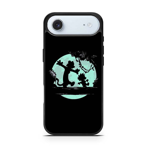 Calvin and Hobbes Play At Night iPhone Air Case