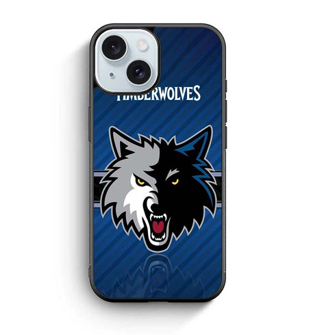 Minnesota Timberwolves iPhone 15 Case