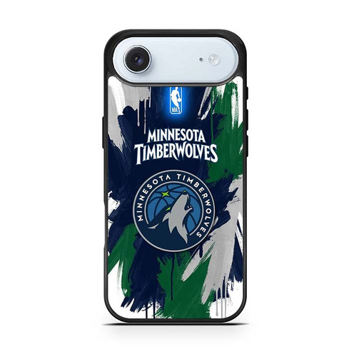 Minnesota Timberwolves Wolf and North iPhone Air Case