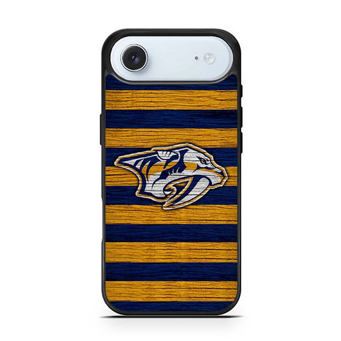 Nashville Predators Wooden Pattern iPhone Air Case