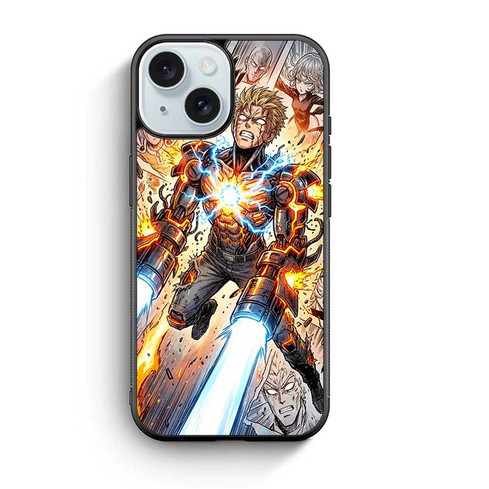 One Punch Man Lasser Genos iPhone 15 Case