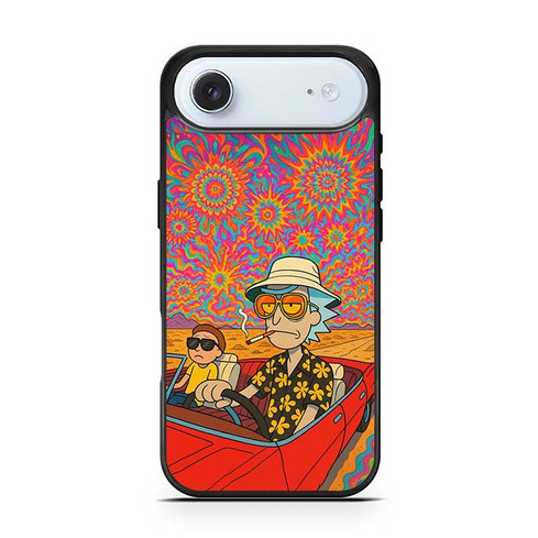 Rick and Morty Psychedelic Vibe iPhone Air Case