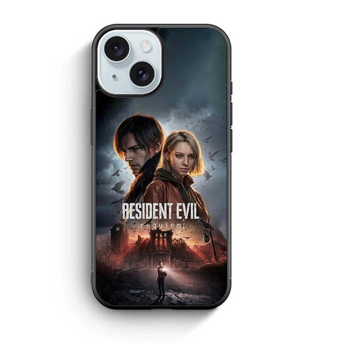 Resident Evil 9 Requiem Leon and Grace 01 iPhone 15 Case