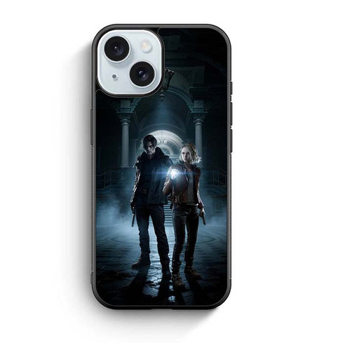 Resident Evil 9 Requiem Leon and Grace 02 iPhone 15 Case