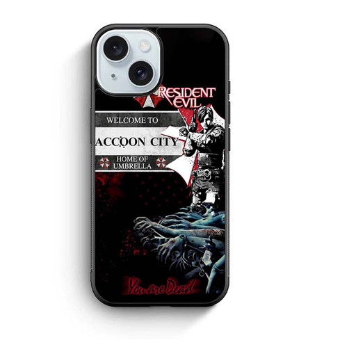 Resident Evil Home of Umbrella Collide iPhone 15 Case