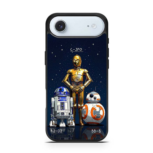 Star Wars Saga C-3PO R2-D2 BB-8 iPhone Air Case