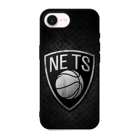 Brooklyn Nets Metal Pattern iPhone 17e Case