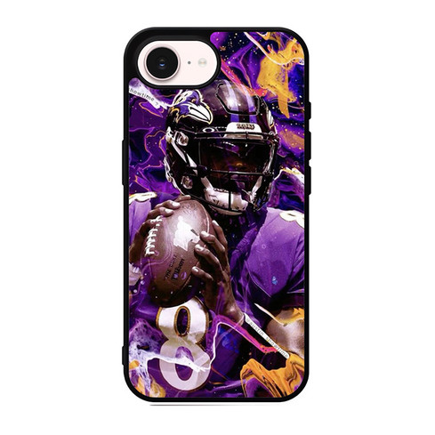 Lamar Jackson Baltimore Ravens 02 iPhone 17e Case