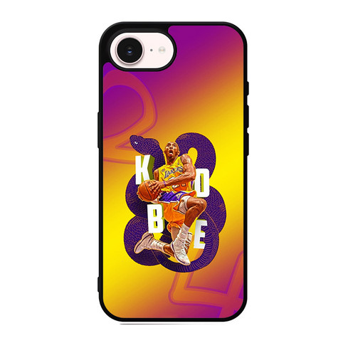 Los Angeles Lakers Kobe Bryant Black Mamba iPhone 17e Case