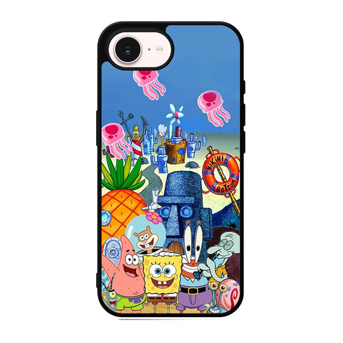 SpongeBob SquarePants Bikini Bottom iPhone 17e Case