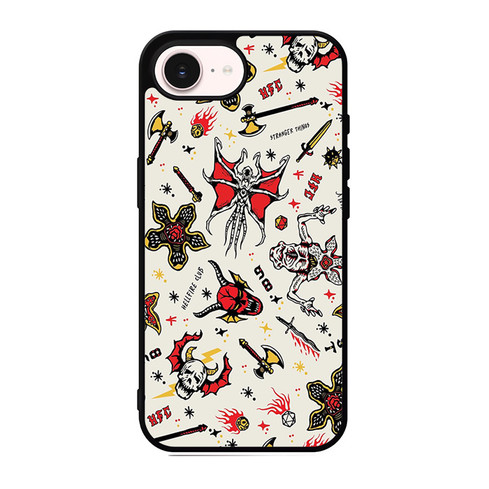Stranger Things Hellfire Gothic Chaos 02 iPhone 17e Case