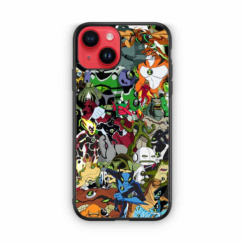 Ben 10 All Aliens Omnitrix iPhone 14 Case