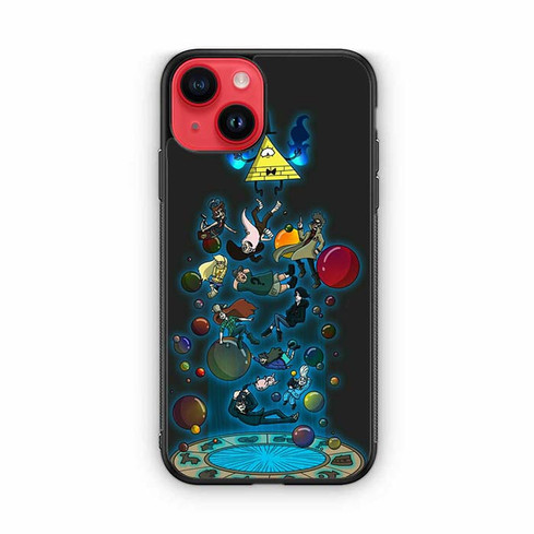 Bill Cipher Gravity Falls Power iPhone 14 Case