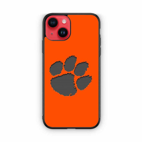 Clemson Tigers Claw 02 iPhone 14 Case
