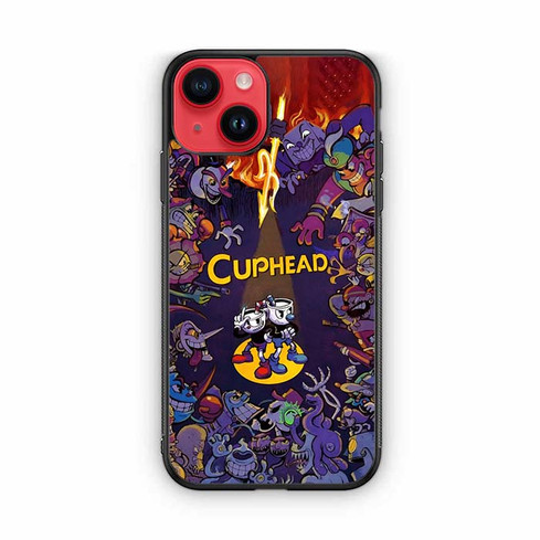 Cuphead and Mugman Inkwell Isle iPhone 14 Case