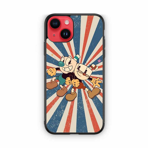 Cuphead and Mugman iPhone 14 Case