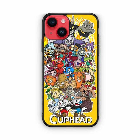 Cuphead Game All Bosses iPhone 14 Case