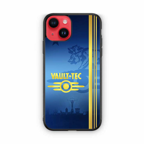 Fallout The Vault Tec Blueprint iPhone 14 Case