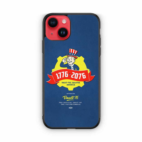 Fault Vault 76 Poster iPhone 14 Case