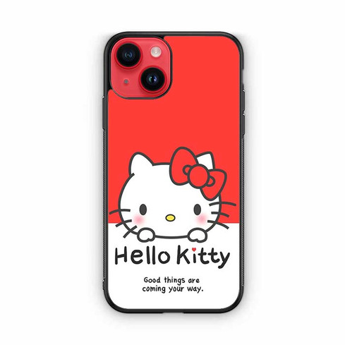 Hello Kitty Quotes iPhone 14 Case