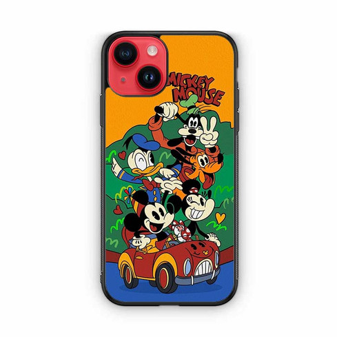 Mickey Mouse The Gangs All Here iPhone 14 Case