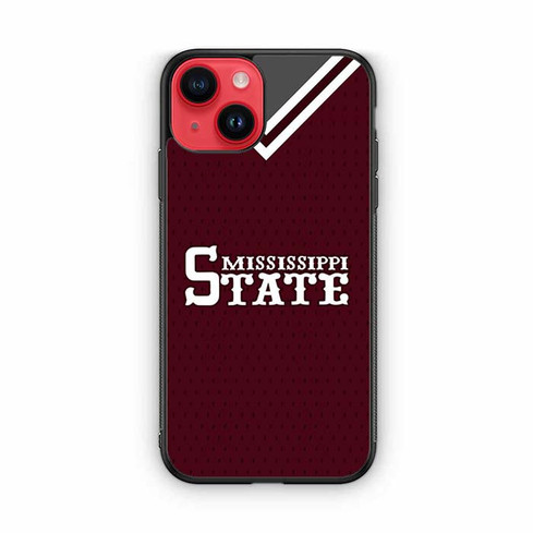 Mississippi State Bulldogs Jersey 01 iPhone 14 Case