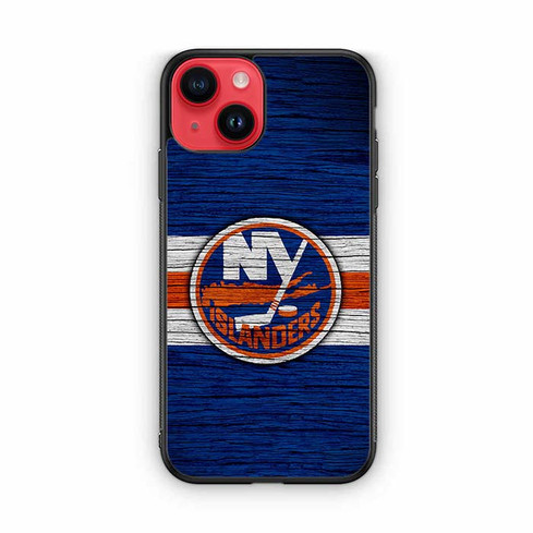 New York Islanders Wooden Pattern iPhone 14 Case