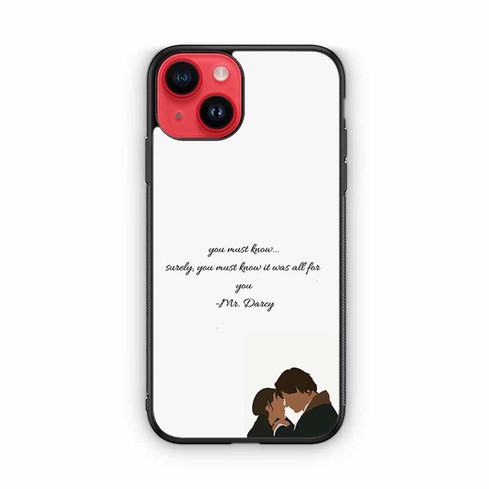 Pride and Prejudice Quote iPhone 14 Case