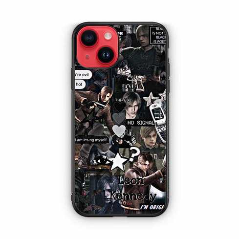 Resident Evil Leon Kennedy Aesthetic iPhone 14 Case
