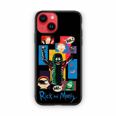 Rick and Morty Chaos Pickle Mode iPhone 14 Case