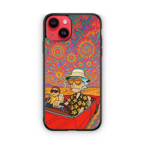 Rick and Morty Psychedelic Vibe iPhone 14 Case