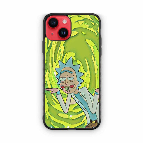 Rick and Morty Series Portal iPhone 14 Case