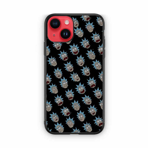 Rick and Morty Series Ricks Face iPhone 14 Case